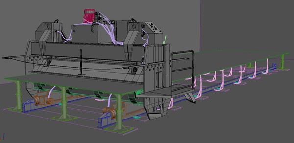 press factory 3d model - Press... by GurnisLV